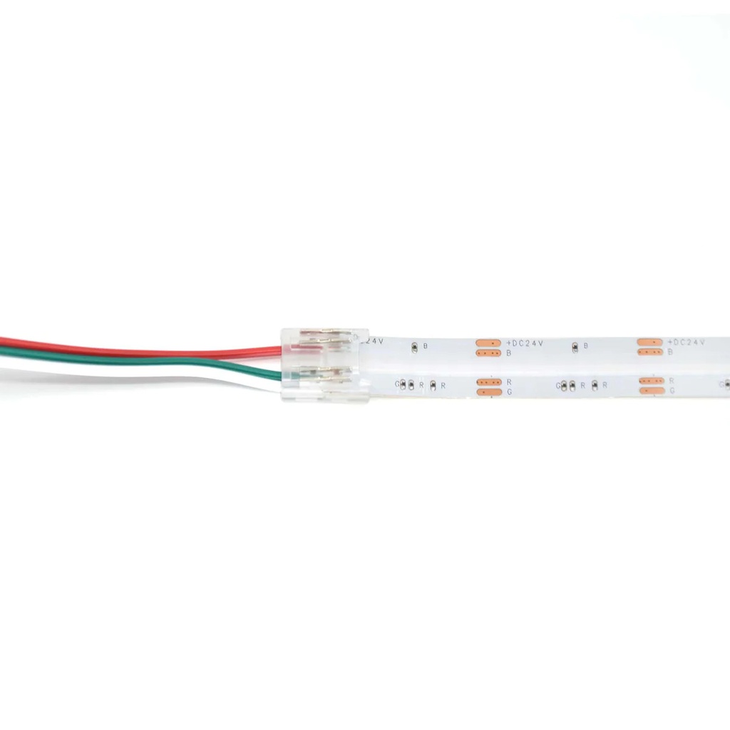 KELVIN ¦ Conector Tira COB > Cable – RGB 4H IP20 PCB:10mm