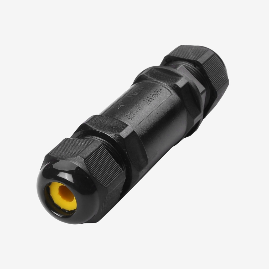 HERTZ ¦ Conector Junta ¦ 3xAWG12-24 | Glandula PG9 (Cable ⌀2-8mm) | 9A 450Vca IP68