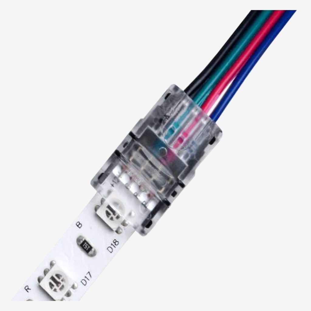 JOULE ¦ Conector Tira > Cableado – RGB 4CH IP20