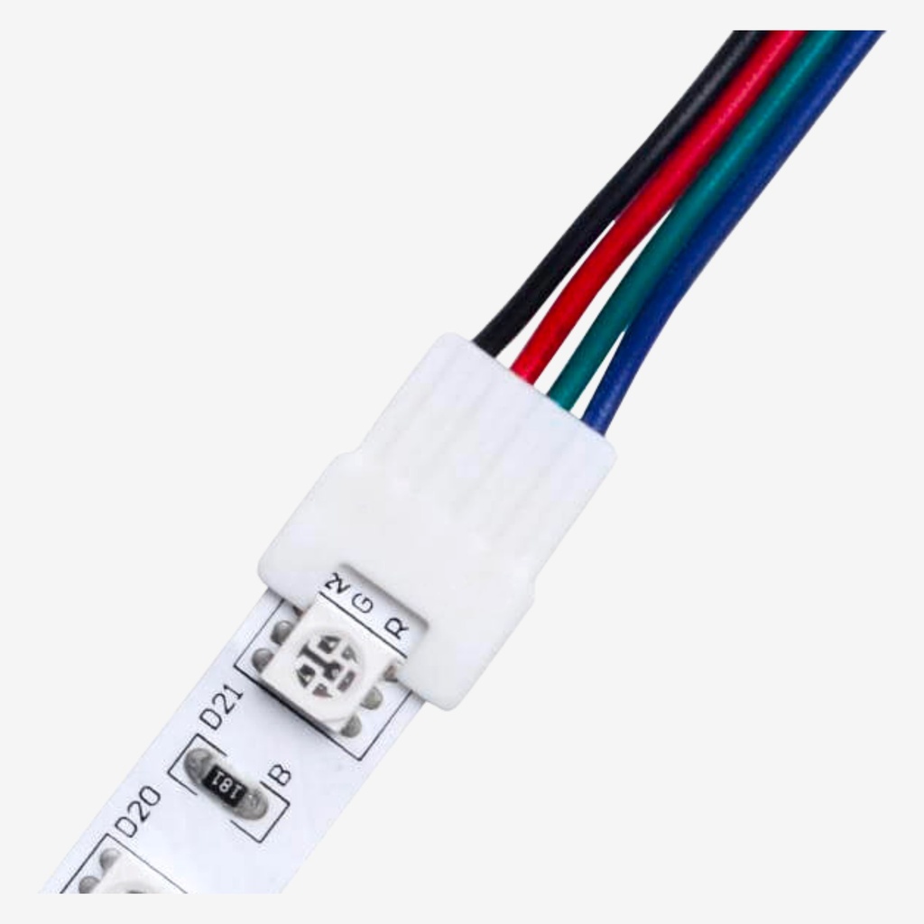 VOLTA ¦ Cable [Tira] >> [Cableado] – RGB 4H  [Cable 2.50mt] 10mm 