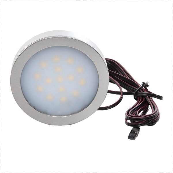 Luminaria Downlight 12V 2.7W Blanco Puro 6000K D:70x12MM (Empotrable / Sobrepuesta)