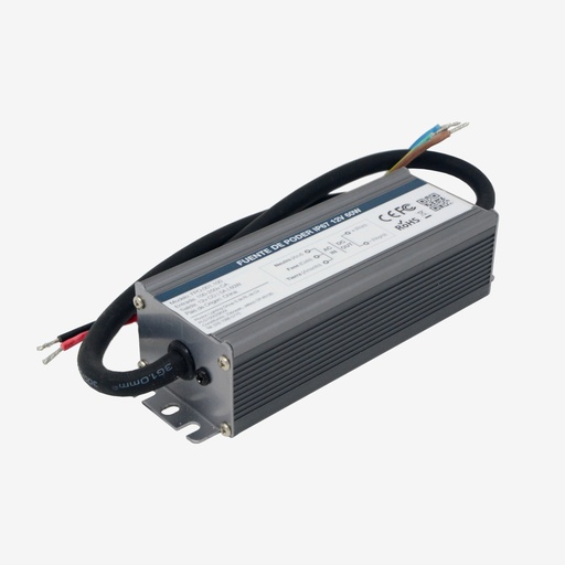 [FPO.001.100] Fuente de poder - 12v 60w 5A IP67 – Exteriores