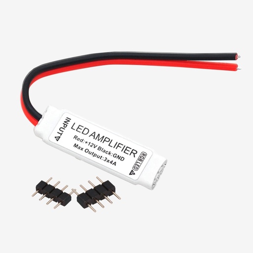 [SCO.002.302] Repetidor RGB | 12V 3x4A – Slim